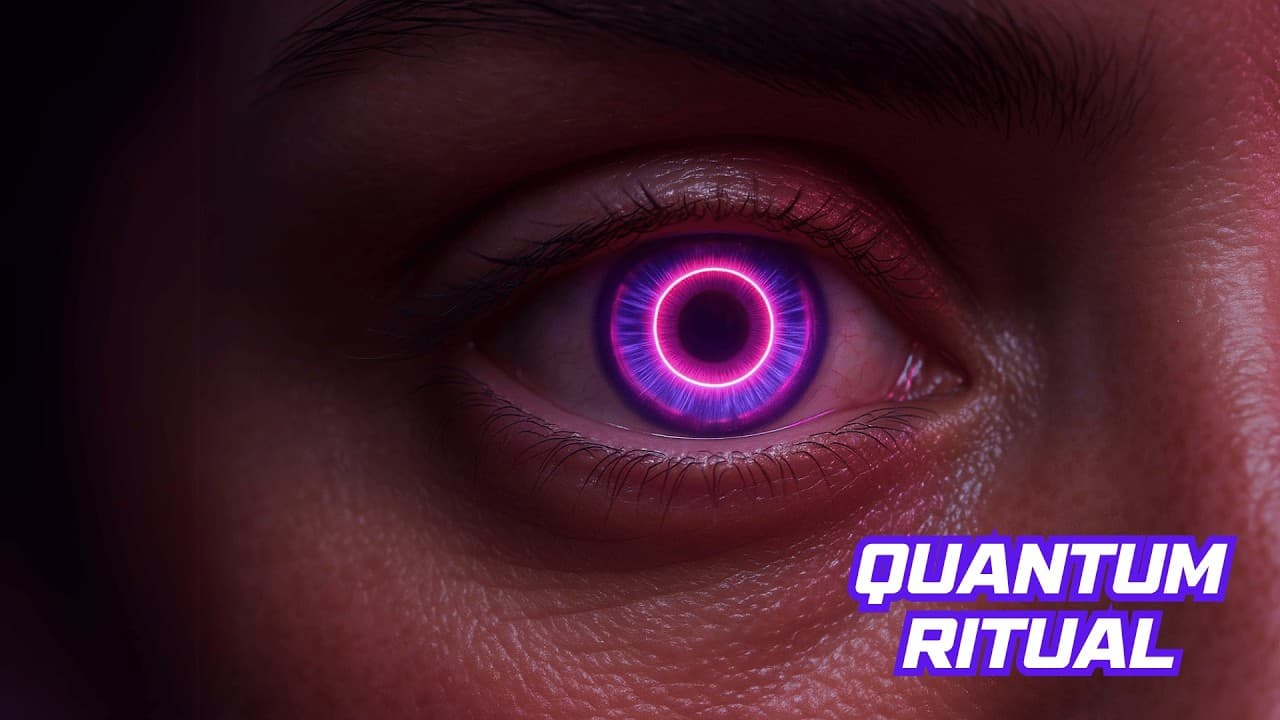 Lost in Your Eyes - Quantum Ritual - Quantum Ritual Synthwave Music Video