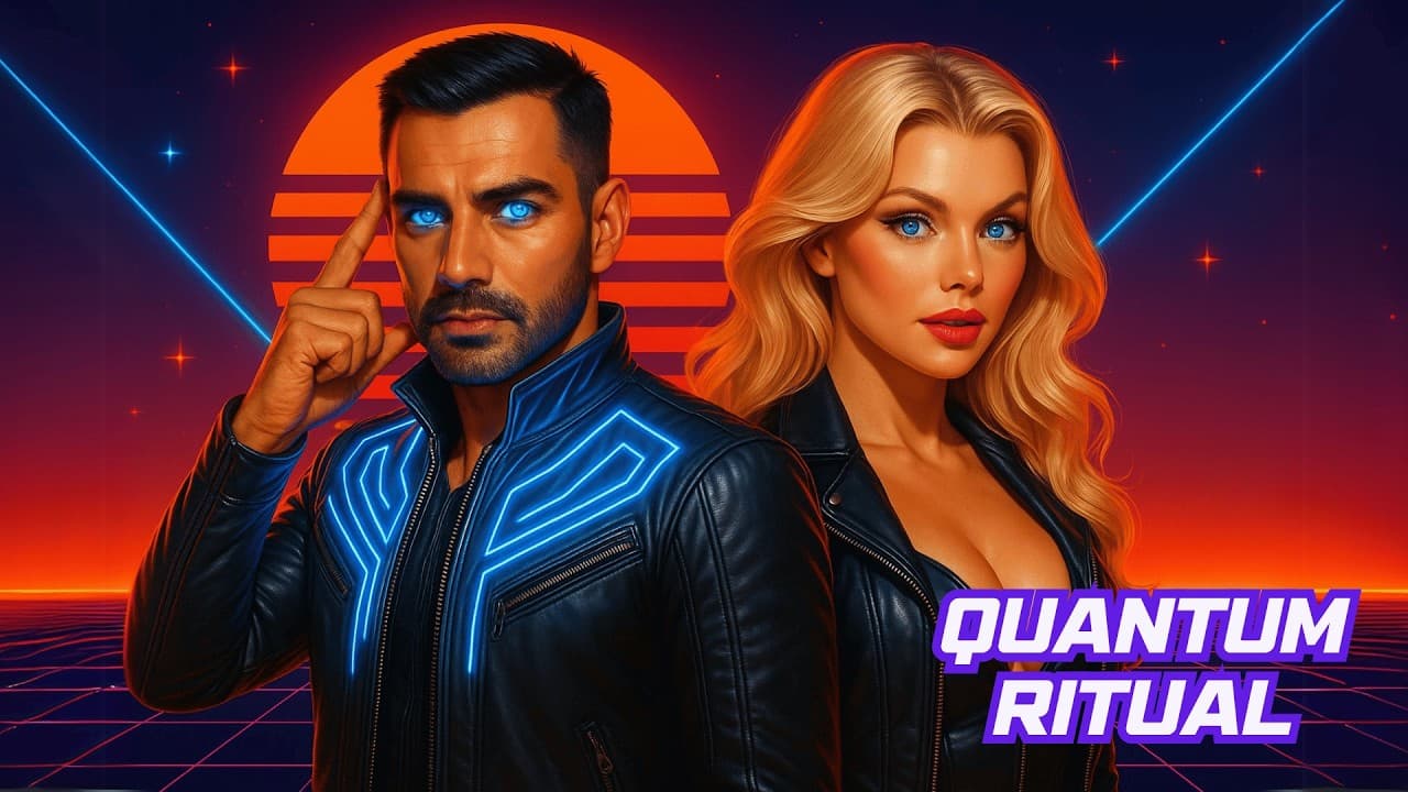 Thinker - Quantum Ritual Music - Quantum Ritual Synthwave Music Video
